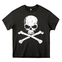 Asphalt pirates adults pirates skull crossbones beard Heavy Core Tee - artisFamous