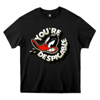 Black you're despicable Heavy Core Tee - artisFamous