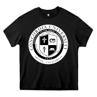 Black concordia university irvine Heavy Core Tee - artisFamous