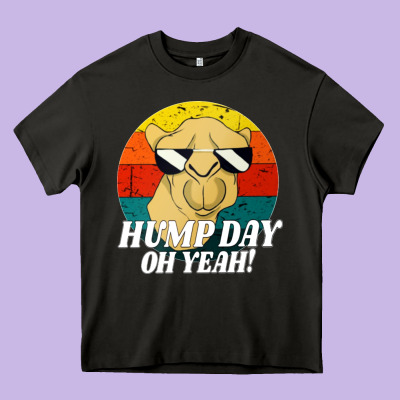 Hump Day Heavy Core Tee Designed By Artisfamous