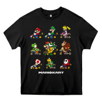 Black mariokart Heavy Core Tee - artisFamous