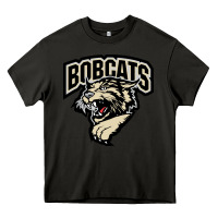 Asphalt bismarck bobcats Heavy Core Tee - artisFamous