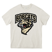 Cream bismarck bobcats Heavy Core Tee - artisFamous
