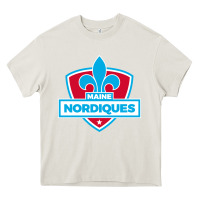 Cream maine nordiques Heavy Core Tee - artisFamous