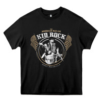 Black kid rock Heavy Core Tee - artisFamous