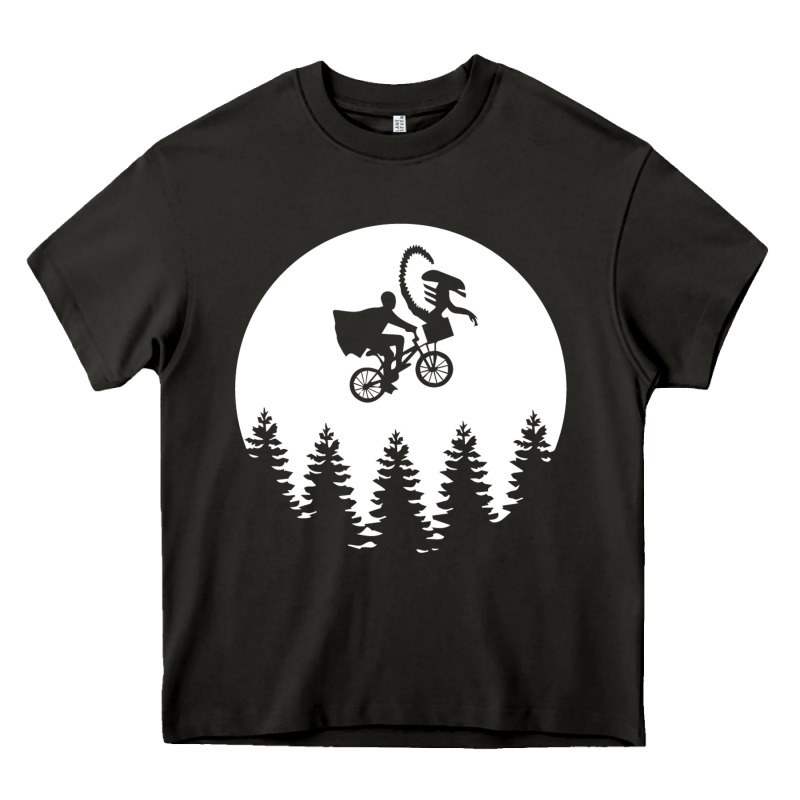 Xenomorph Phone Home Funny Heavy Core Tee by artisFamous | Teevron