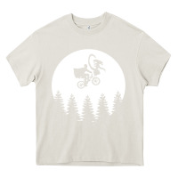 Cream xenomorph phone home funny Heavy Core Tee - artisFamous