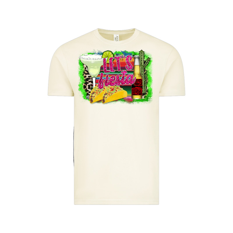 Lets Fiesta Vintage Tee by CowhideDigitalArt | Teevron