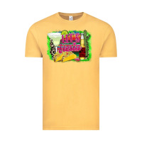 Vintage Mustard Lets Fiesta Vintage Tee - CowhideDigitalArt