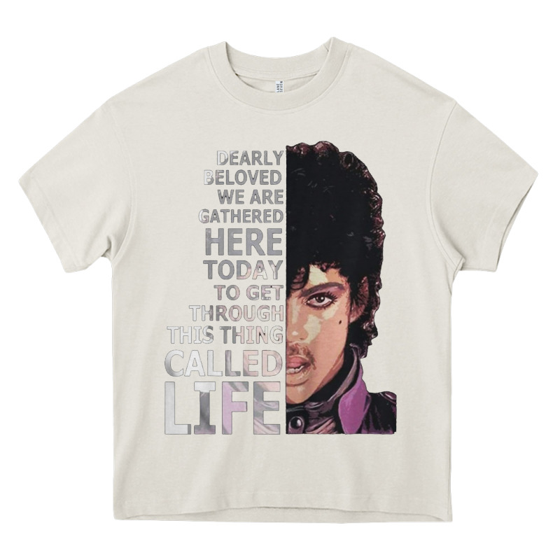 Dearly Beloved We Are Gathered Here Heavy Core Tee by artisFamous | Teevron