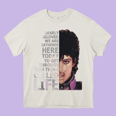 Dearly Beloved We Are Gathered Here Heavy Core Tee Designed By Artisfamous