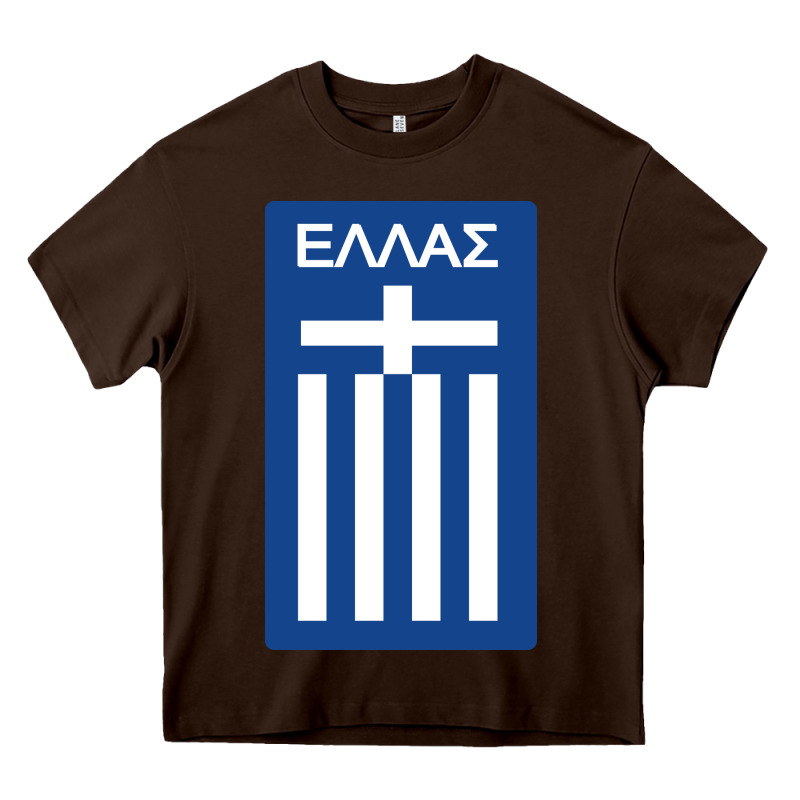 Greece National Football Heavy Core Tee by artisFamous | Teevron