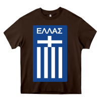 Greece National Football Heavy Core Tee | Teevron