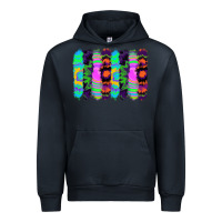 Navy tie dye brushstrokes Urban Hoodie - RanaPortraitStore