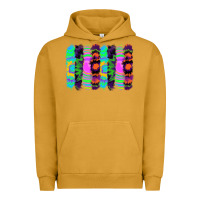 Pigment Peanut Butter tie dye brushstrokes Urban Hoodie - RanaPortraitStore