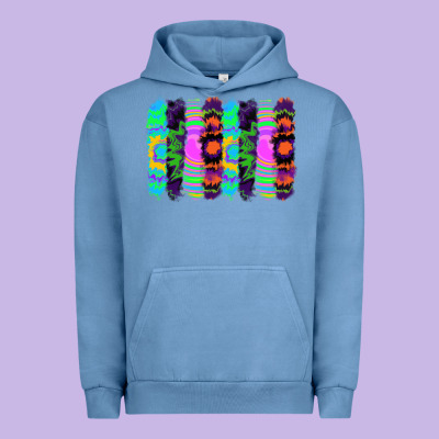 Tie Dye Brushstrokes Urban Hoodie Designed By Ranaportraitstore