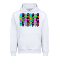 White tie dye brushstrokes Urban Hoodie - RanaPortraitStore
