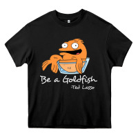 Black be a goldfish ted losso Heavy Core Tee - artisFamous