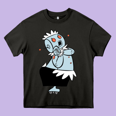 The Jetsons Funny Robot Cartoon Heavy Core Tee Designed By Artisfamous