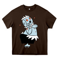 Chocolate Brown The Jetsons funny robot cartoon Heavy Core Tee - artisFamous