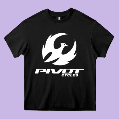 Pivot Cycles Heavy Core Tee Designed By Artisfamous