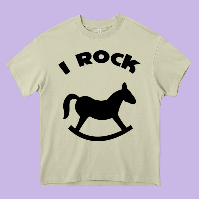 I Rock Funny Heavy Core Tee Designed By Artisfamous