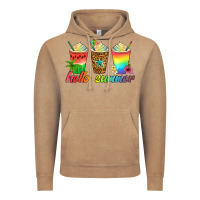 Vintage Coffee hello summer Vintage Hoodie - Artiststas