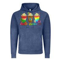 Vintage Denim hello summer Vintage Hoodie - Artiststas