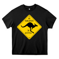Black no kangaroos in austria Heavy Core Tee - artisFamous