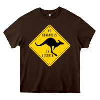Chocolate Brown no kangaroos in austria Heavy Core Tee - artisFamous