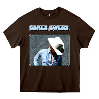 Chocolate Brown bones owens Heavy Core Tee - artisFamous