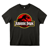 Asphalt jurassicc park cartoon Heavy Core Tee - artisFamous