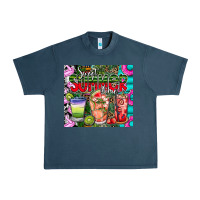 Midnight Navy summer time Urban Heavy Tee - CowhideDigitalArt