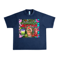 Navy summer time Urban Heavy Tee - CowhideDigitalArt