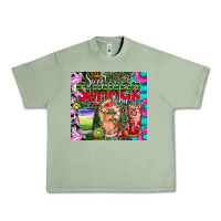 Oil Green summer time Urban Heavy Tee - CowhideDigitalArt