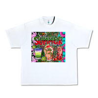 White summer time Urban Heavy Tee - CowhideDigitalArt