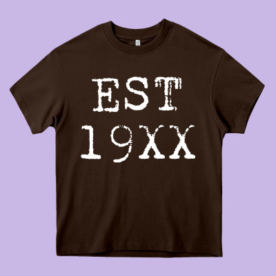 Mgk Est 19xx Heavy Core Tee Designed By Artisfamous