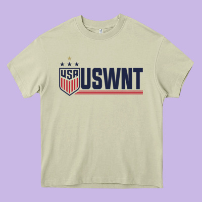 Uswnt Classic Heavy Core Tee Designed By Artisfamous