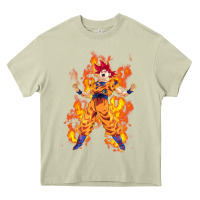 Mossy goku super sayan Heavy Core Tee - artisFamous