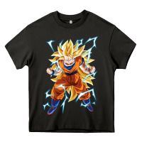 Asphalt super saiyan Heavy Core Tee - artisFamous