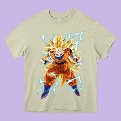 Super Saiyan Heavy Core Tee Designed By Artisfamous
