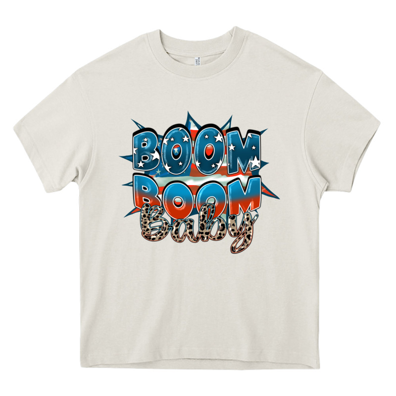 Boom Boom Baby Heavy Core Tee by FaDigitalArtStudio | Teevron