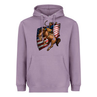 Lavender American Cowboy Heavyweight Hoodie - Jasminsmagicworld