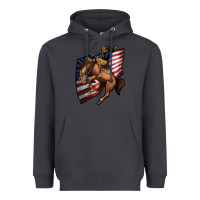 Smoke American Cowboy Heavyweight Hoodie - Jasminsmagicworld