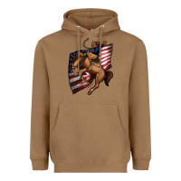 Toasted Coconut American Cowboy Heavyweight Hoodie - Jasminsmagicworld