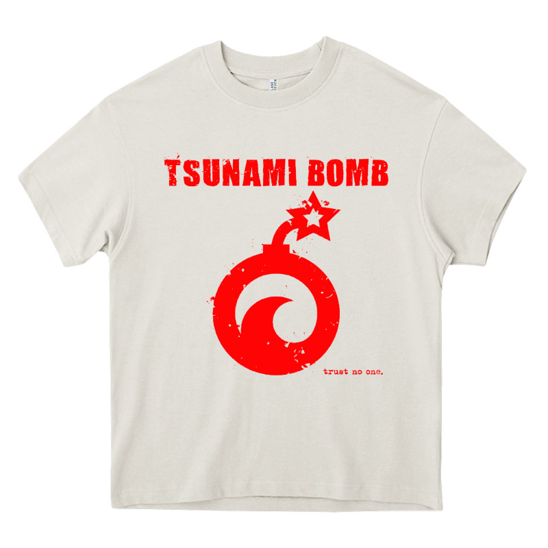 Tsunami Bomb Trust No One Heavy Core Tee by artisFamous | Teevron
