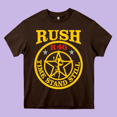Rush R40 Heavy Core Tee Designed By Artisfamous