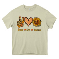 Mossy Peace Love Sunshine Heavy Core Tee - Jasminsmagicworld