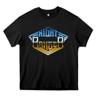 Black NIGHT RANGER Music Heavy Core Tee - artisFamous