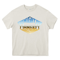 Cream NIGHT RANGER Music Heavy Core Tee - artisFamous